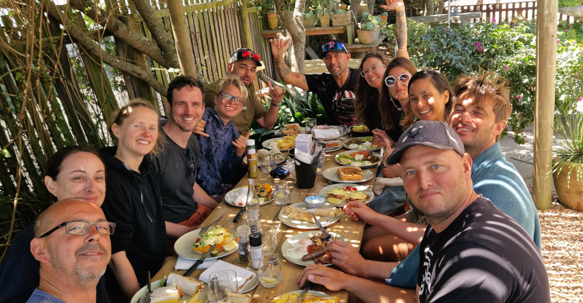 African Surf Trip Convivial lunch