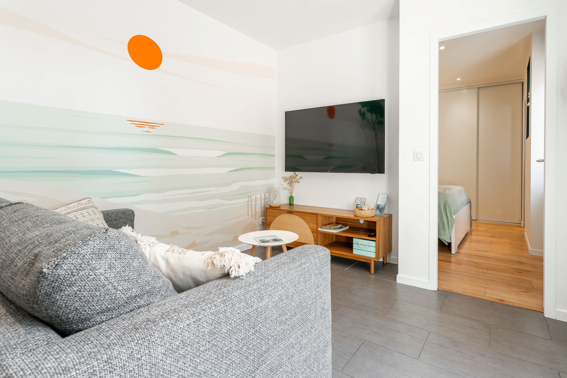 Salon appartement Cocon Capbreton